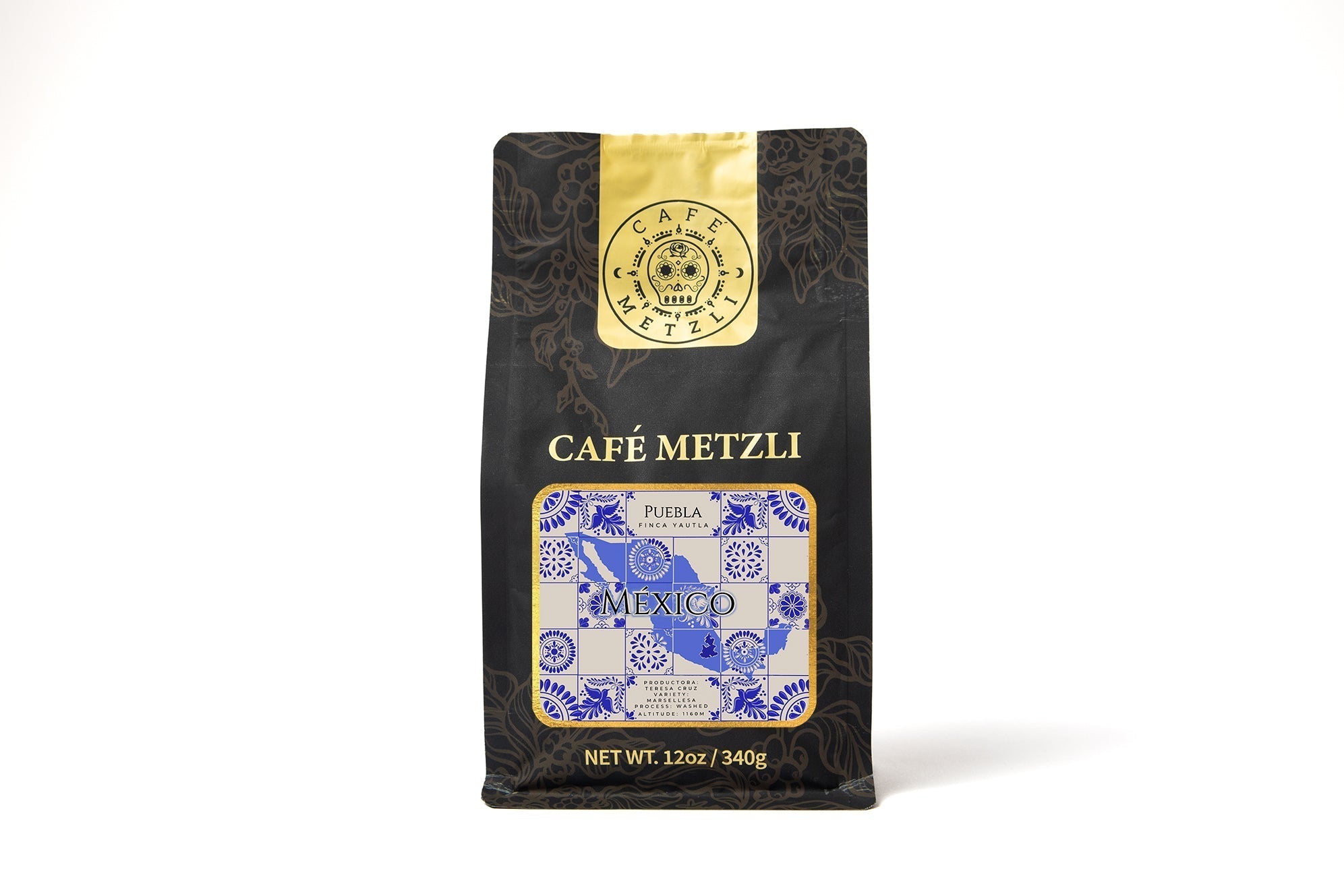 Café Metzli — Finca Yautla — Puebla, Mexiko (Mittelrösten)